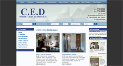 Desktop Screenshot of cedimoveis.com.br